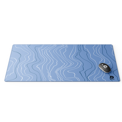 Light Blue Gaming Mouse Pad