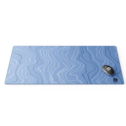 Light Blue Gaming Mouse Pad