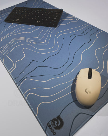 Light Blue Gaming Mouse Pad