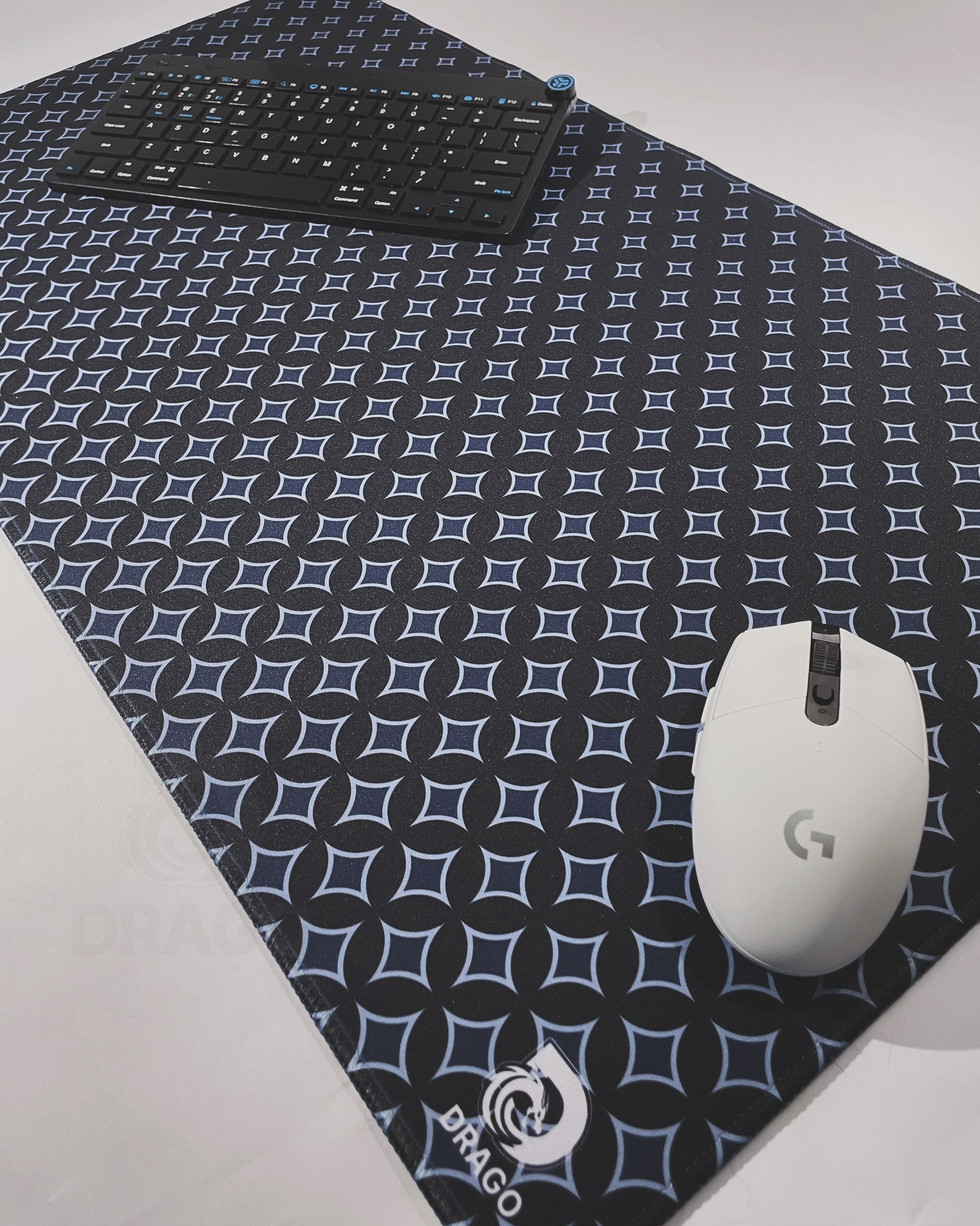 Blue Gaming Mouse Pad