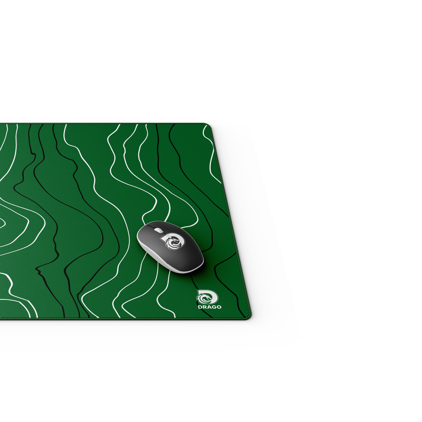 Green Gaming Mouse Pad