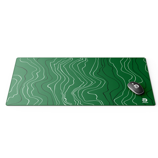 Green Gaming Mouse Pad