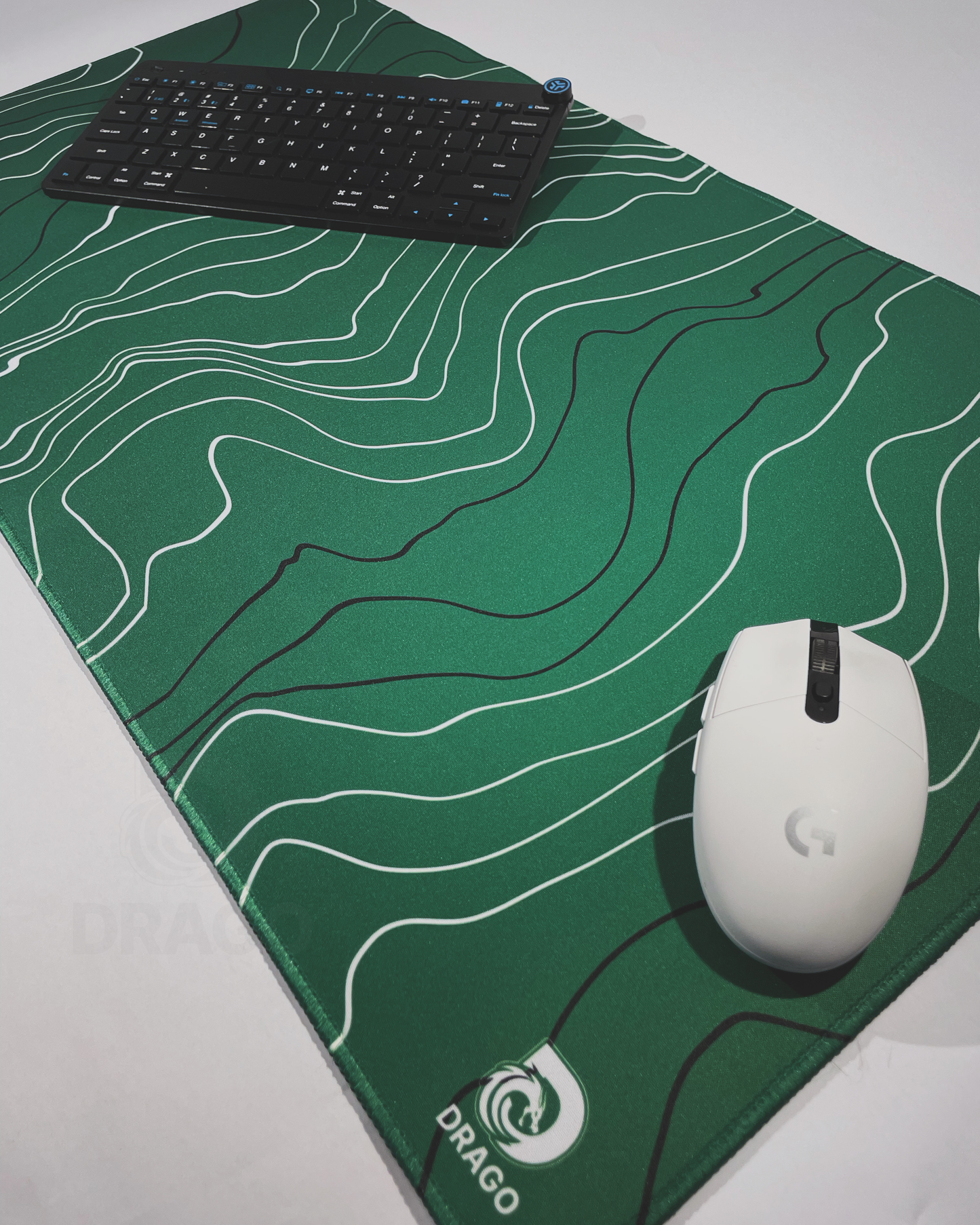 Green Gaming Mouse Pad