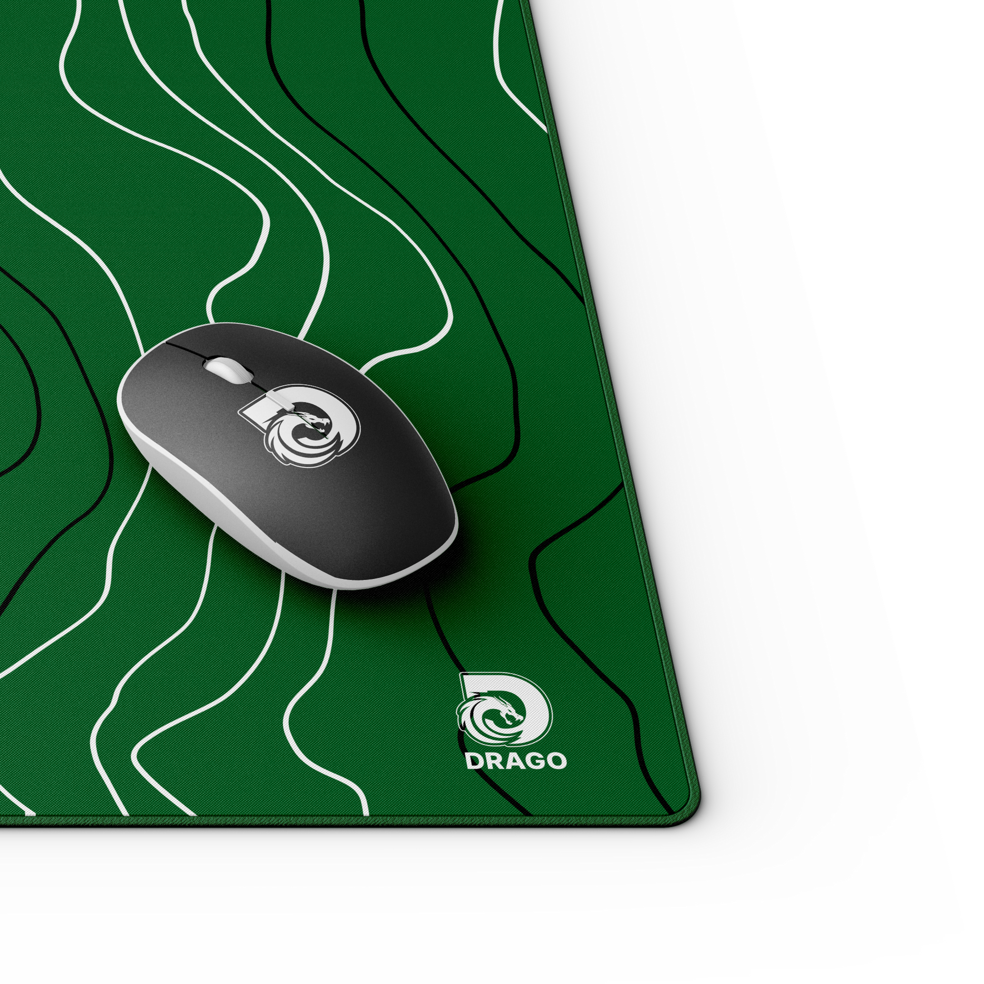 Green Gaming Mouse Pad