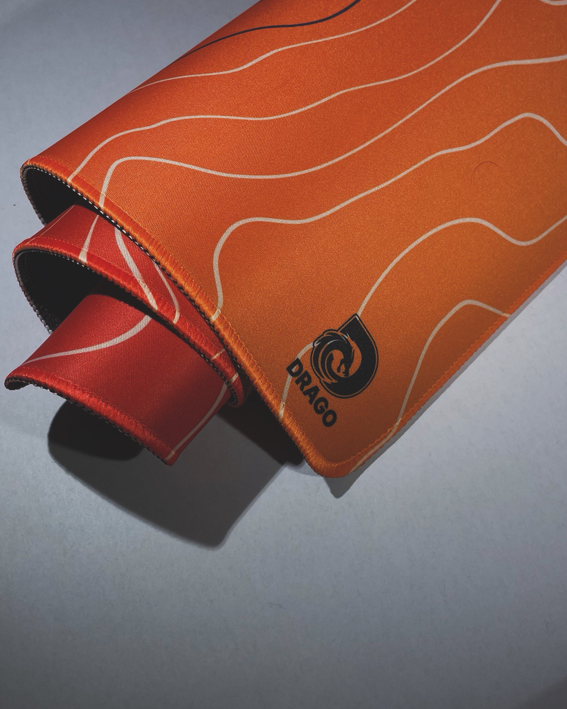 Orange Gaming Mouse Pad