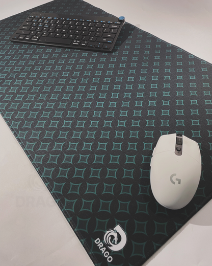 Teal Gaming Mouse Pad