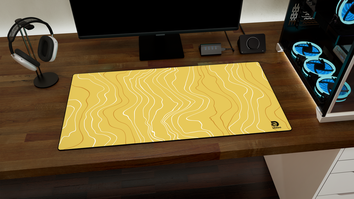 Yellow Gaming Mouse Pad