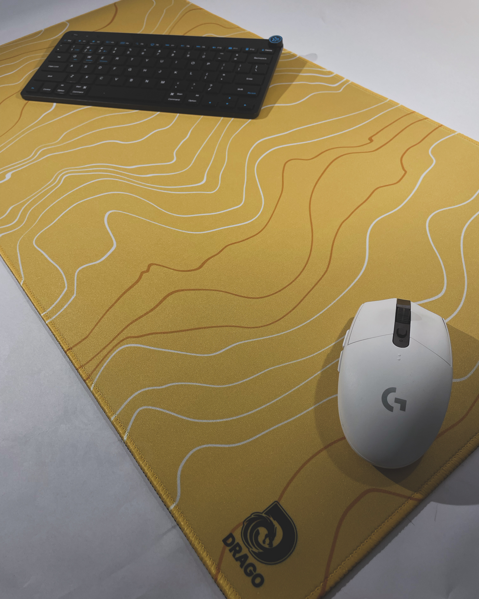 Yellow Gaming Mouse Pad